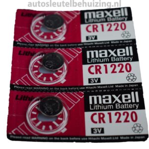 3x Maxell cr1220 batterij