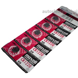 5x Maxell cr1220 batterij