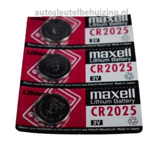 3x Maxell cr2025 batterij