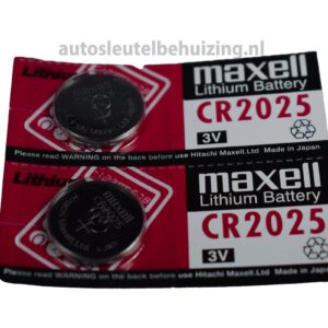 2x Maxell cr2025 batterij