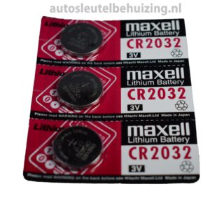 3x Maxell cr2032 batterij