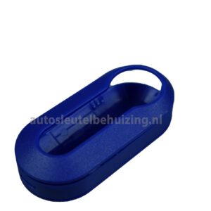Fiat klapsleutel hoesje blauw