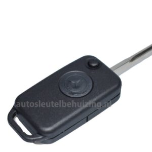 Mercedes autosleutel behuizing 1 knops baard recht