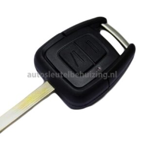 Opel sleutel behuizing 2 knops type 1 recht