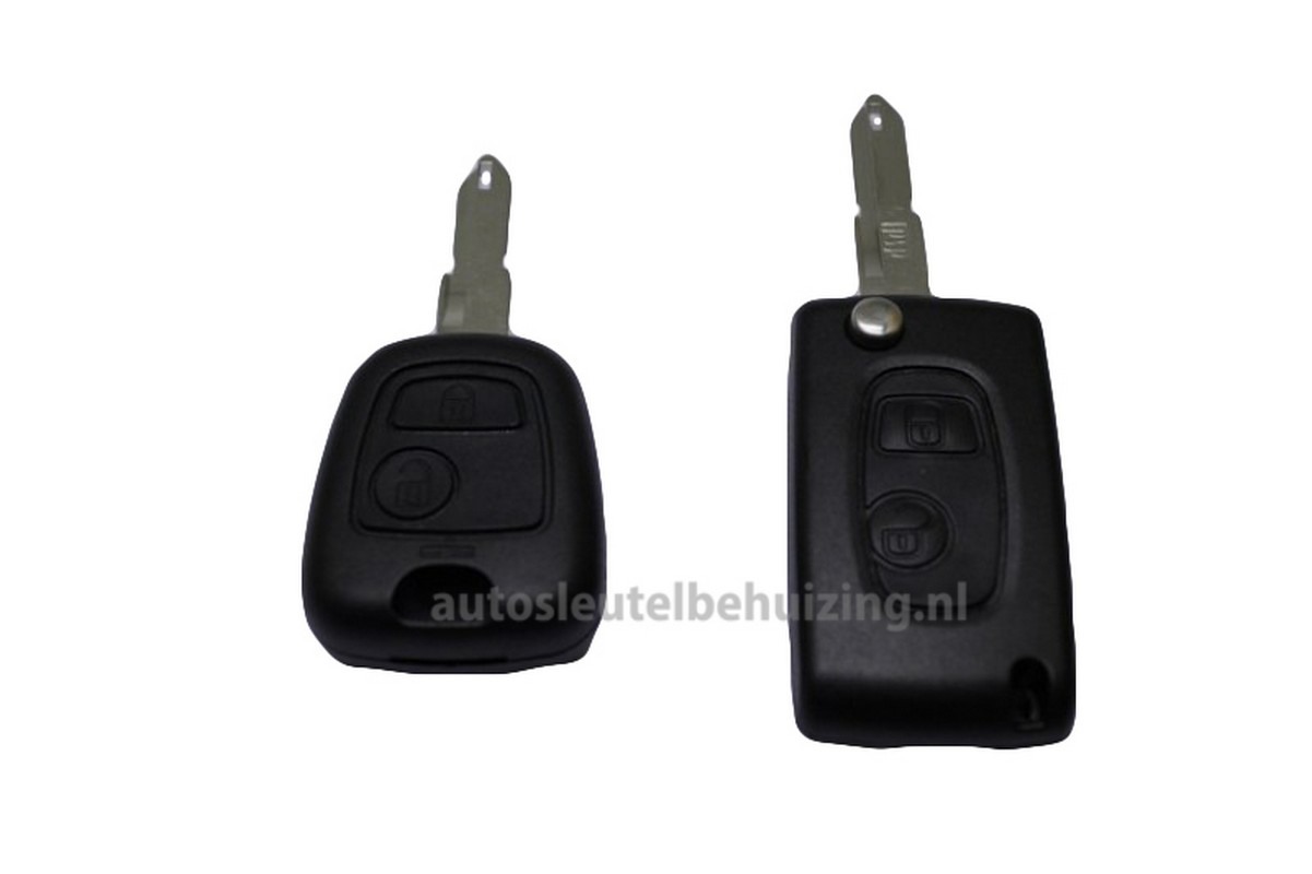 Peugeot klapsleutel ombouwset type 1