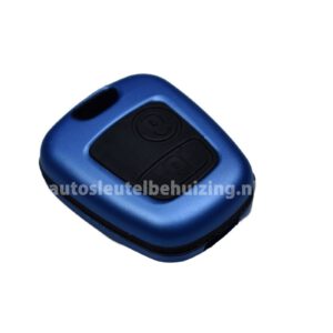 Toyota Aygo autosleutel behuizing metallic blue