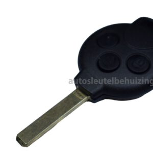 Smart autosleutel behuizing 3 knops type 2