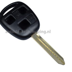 Toyota autosleutel behuizing 3 knops type 2