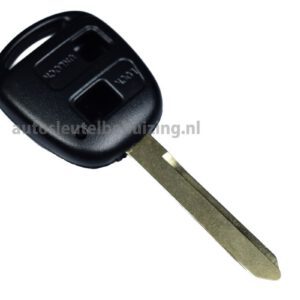 Toyota autosleutel behuizing 2 knops type 3