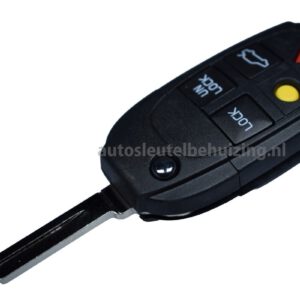Volvo autosleutel behuizing 5 knops
