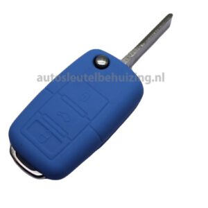 Seat 3 knops sleutelhoesje licht blauw